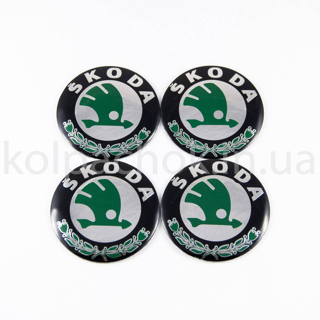 

Наклейки для колпачков на диски Skoda (56мм)