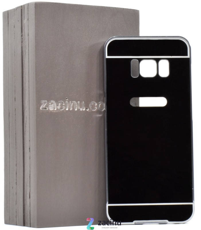 

Чехол бампер для Samsung G950 S8 с акриловой вставкой Черный