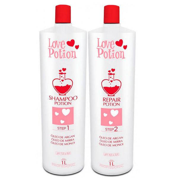 

Кератин Love Potion Repair Óleo De Argan, набор 2х1000 мл
