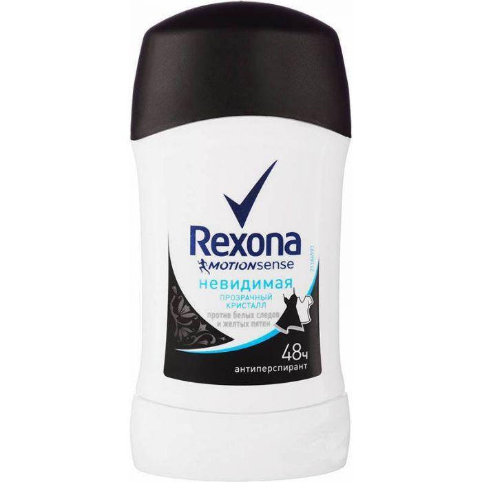 

Rexona Антиперспирант карандаш Невидимый Прозрачный кристалл, 40 мл