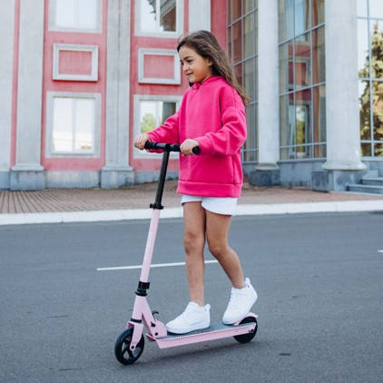 

Детский электросамокат для девочки Proove Model Kids pink