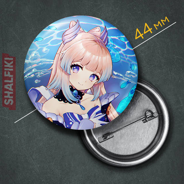 

"Сангономия Кокоми (Геншин / Genshin)" значок круглый на булавке Ø44 мм
