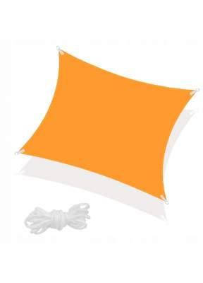 

Тент-парус теневой для дома, сада и туризма Springos 5 x 5 м SN1023 Orange, Оранжевый
