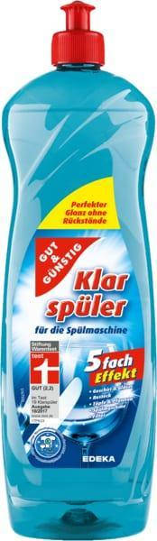 

Ополаскиватель для посудомоечной машины Gut & Gunstig Klar Spuler 1л
