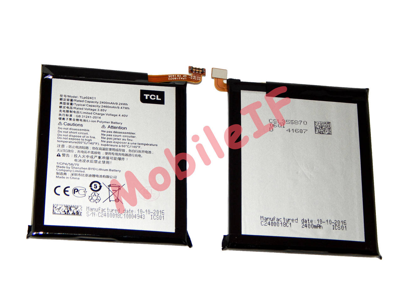 

Аккумулятор Батарея Alcatel TLp024C1, TLP024CJ, TLP024CC, 5080X, 5059D 1X, 5046Y A3, 5046J A3, 5009D