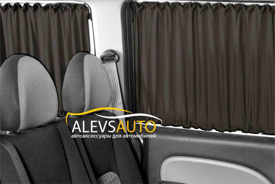 

Шторы Renault Kangoo 2008-2012 Черные