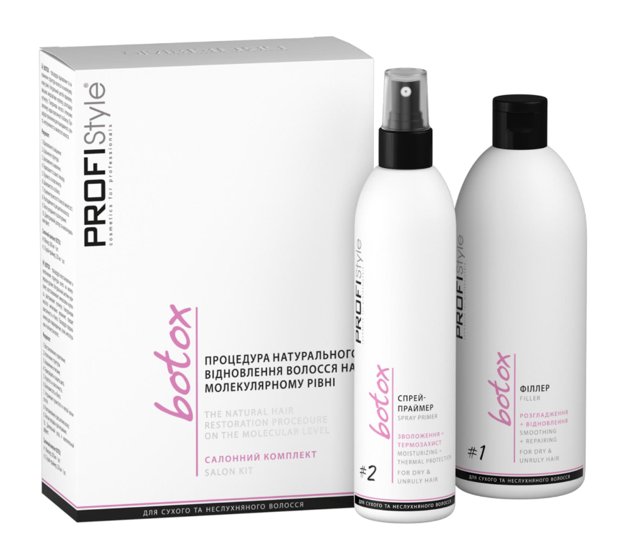 

Салонный комплект Profistyle Botox Salon Kit 250 мл + 500 мл