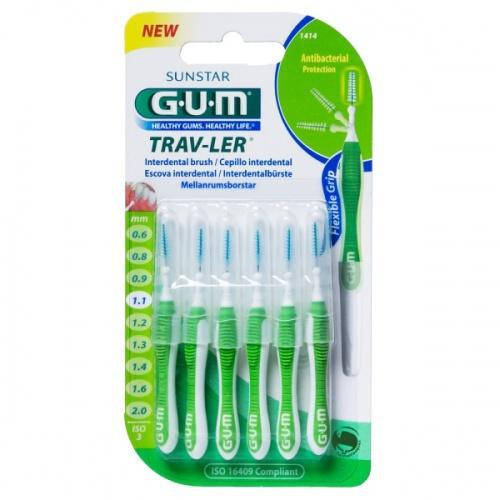 

GUM Trav-Ler межзубные ершики 1.1 мм, 6 шт