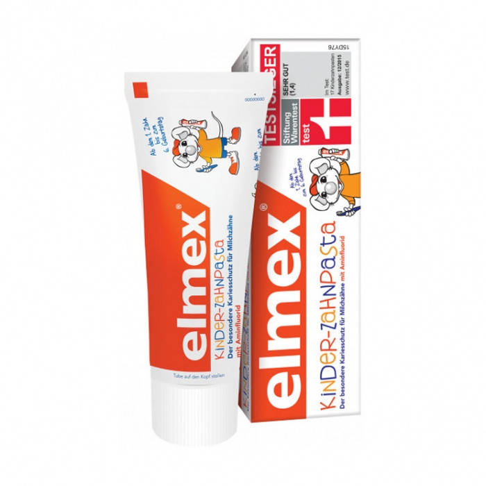 

Дитяча зубна паста Elmex Kids Toothpaste з 1-го зуба до 6 років, 50 мл