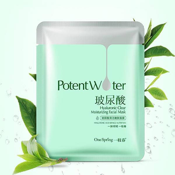 

Увлажняющая маска для лица с гиалуроновой кислотой One Spring Hyaluronic Clear Moisturizing Facial Mask, 25г