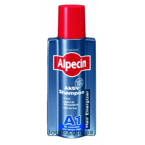 

Шампунь для волос Alpecin А1 для нормальной и сухой кожи головы и волос 250 мл (21106)