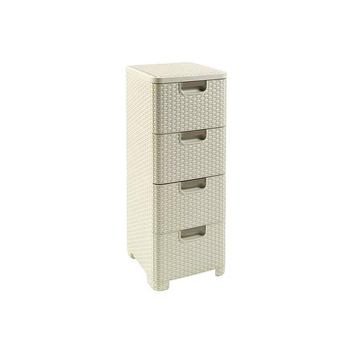 

Комод пластиковый "BRILLIANT" 79х38х33 4 ящика Efe plastics