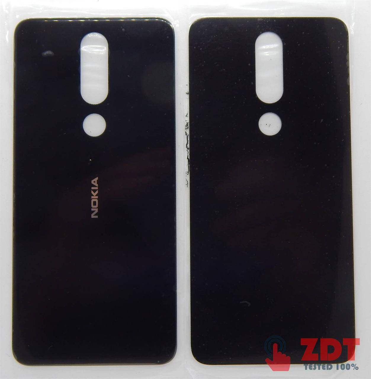 

Задняя крышка для Nokia 5.1 plus (ta-1105) Matte Black (8000228B), Черный
