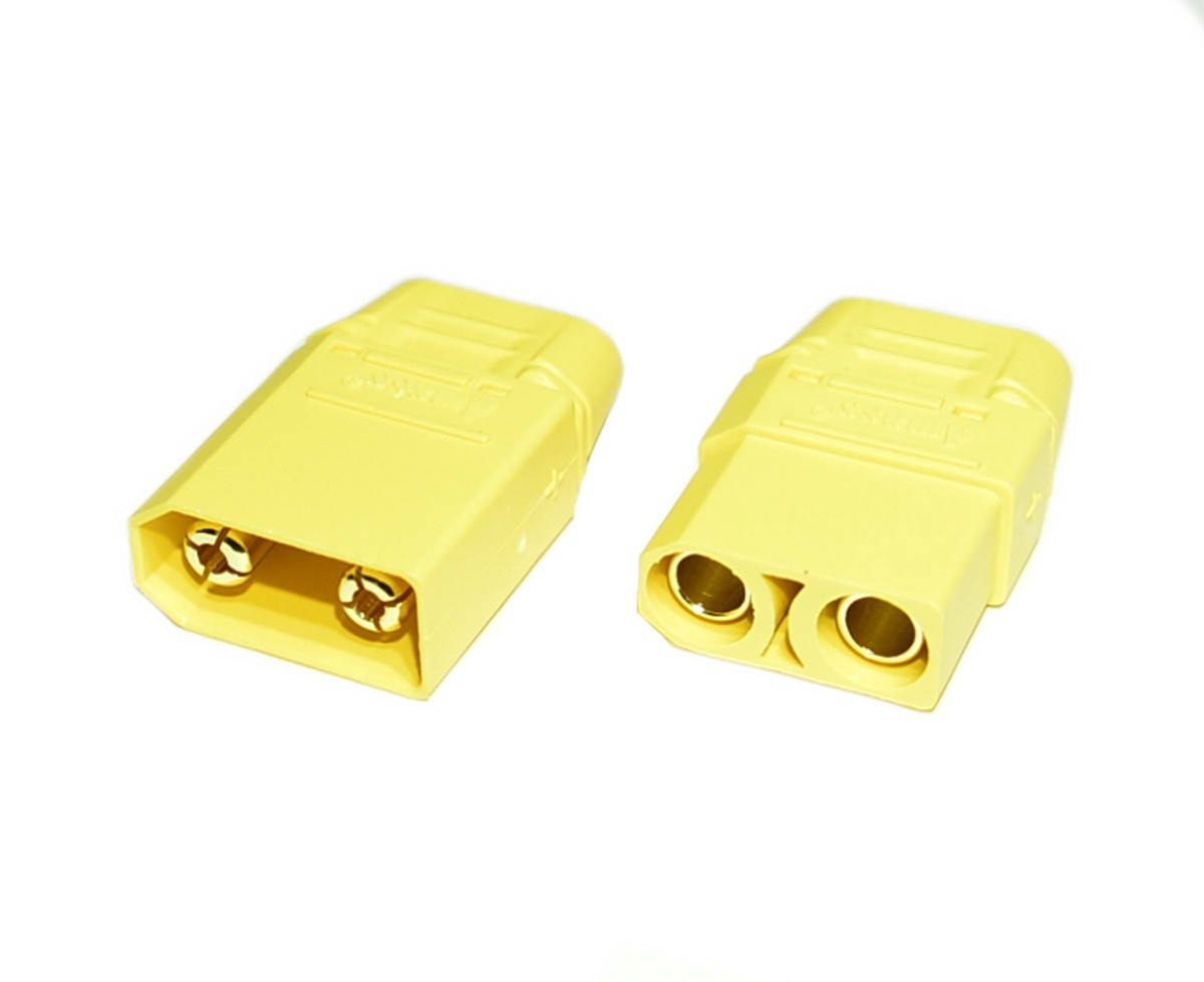 

Разъем силовой 2pin XT90H (комплект штекер с гнездом), Китай