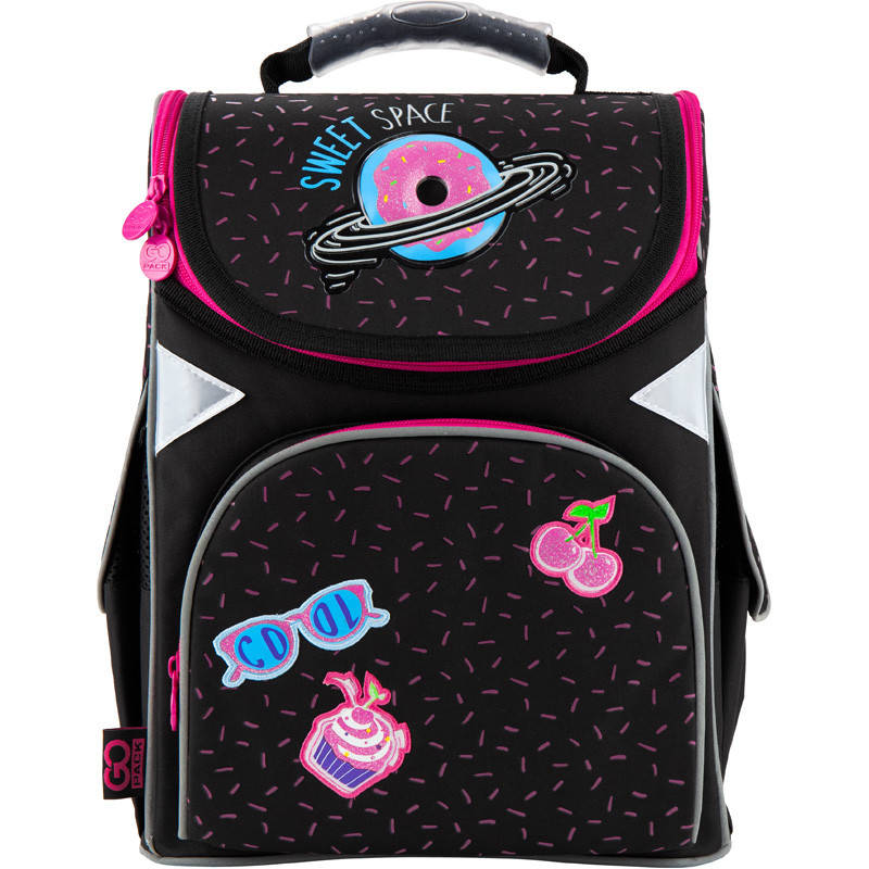 

Рюкзак школьный каркасный GoPack Education Sweet Space GO20-5001S-2, Черный