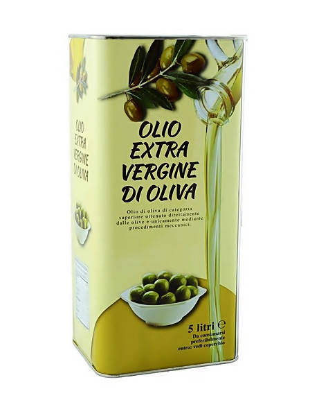 

Оливковое масло Olio Extra Vergine di Oliva, 5 литров