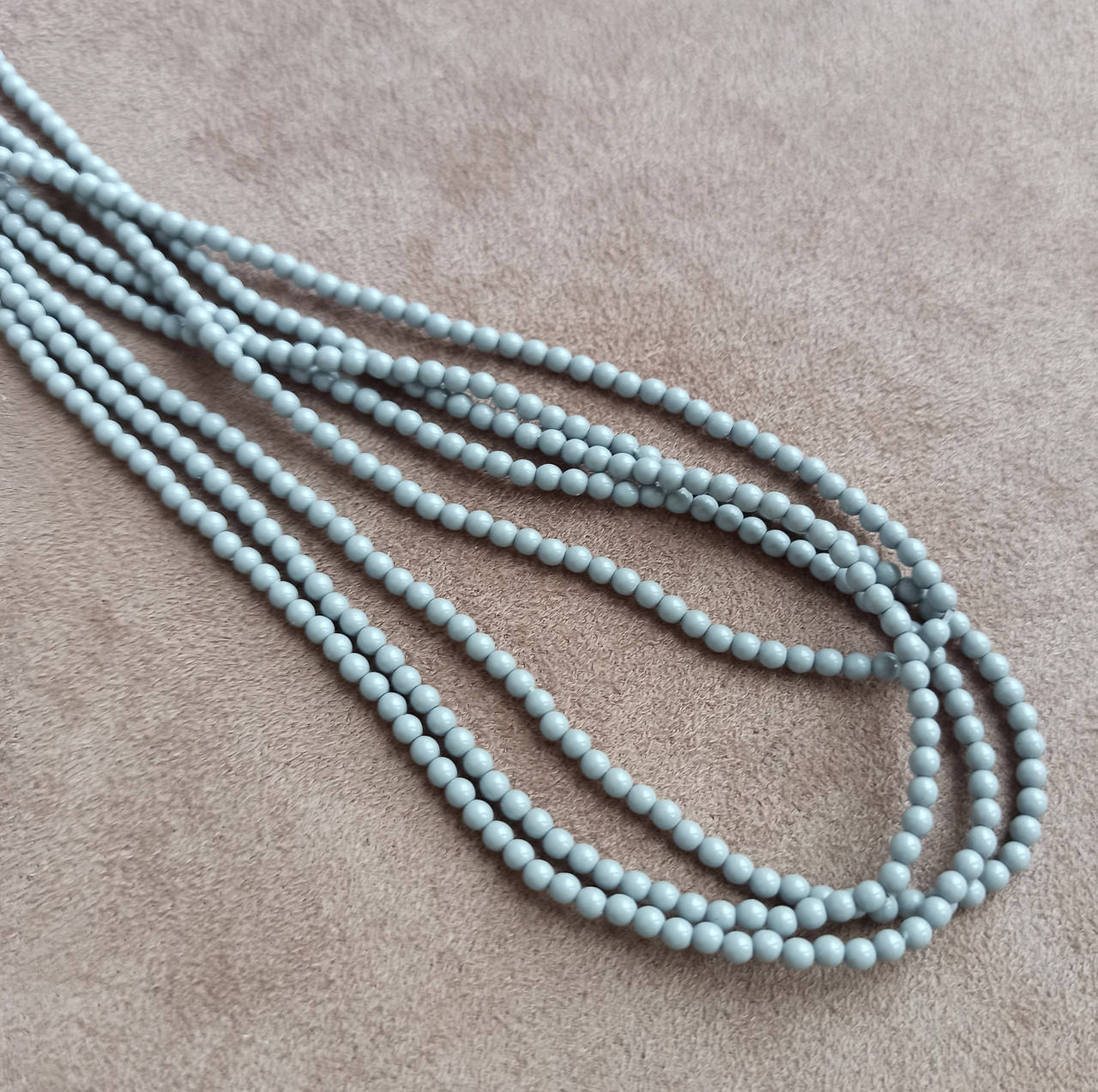 

Стеклянные жемчужные бусины, 3мм, Чехия