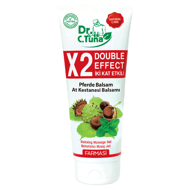 

Массажный гель с конским каштаном двойной эффект Pferde Balsam Dr.Tuna Farmasi