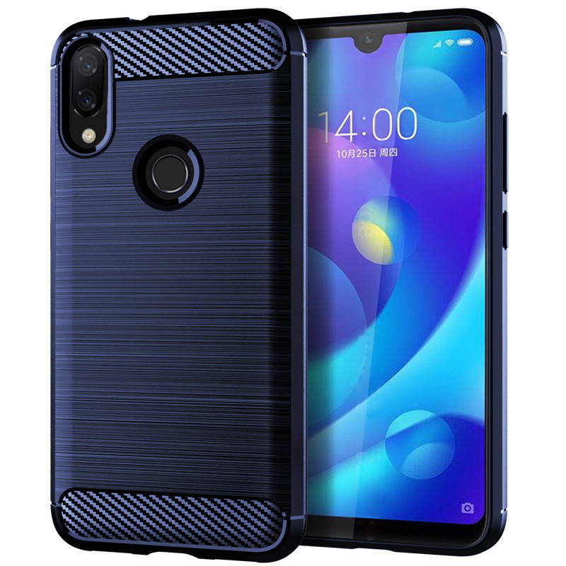 

TPU чехол накладка Urban для Xiaomi Redmi Note 7 (4 цвета) синий