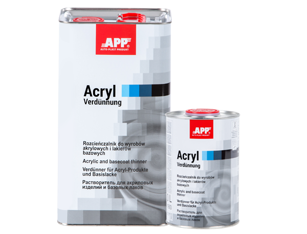

030100 Розчинник акриловий 2K Acryl НОРМАЛЬНИЙ 1л АРР