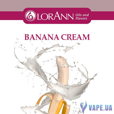 

Ароматизатор LorAnn Banana Cream (Банановый крем) 10 мл.