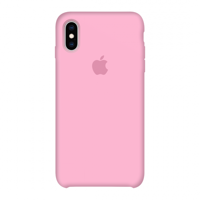 

Силиконовый чехол на айфон/iphone Х/Хs pink розовый