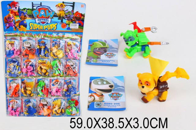 

Мульт герої Щенячий патруль Paw Patrol 400669 5 видів відкриваються рюкзаки