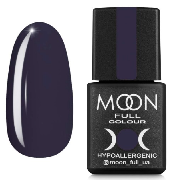 

Гель-лак MOON FULL Winter 2021 №661 угольно-серый,8 мл.