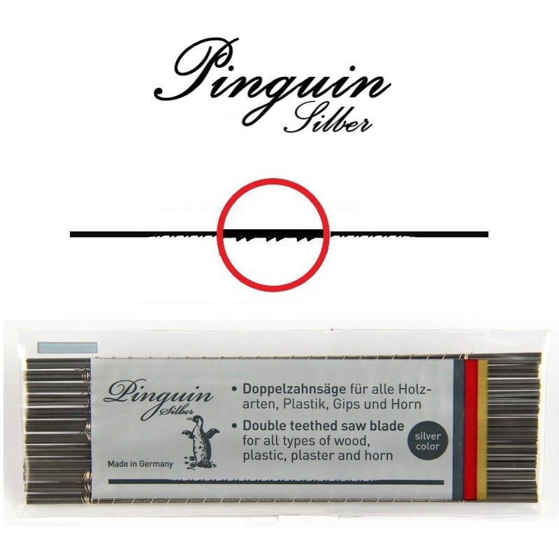 

Пилки для лобзикового станка Pinguin Silber N5, комплект 6 шт