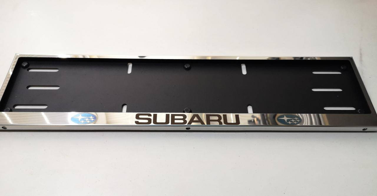 

Номерная рамка для авто Subaru