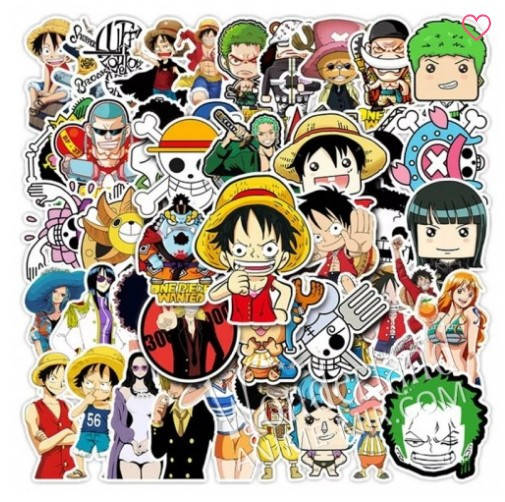 

Наклейки Ван Пис (One Piece) 50 штук набор