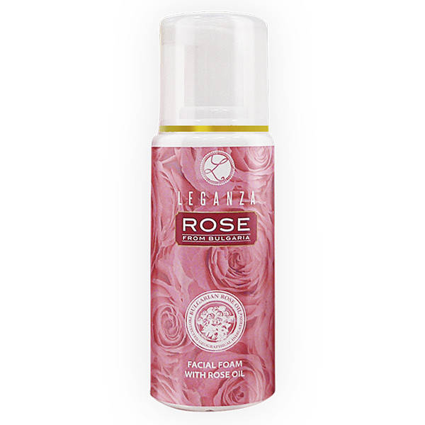 

Пенка для умывания с розовым маслом Leganza Rose