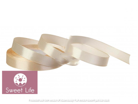 

Стрічка атласна 12 мм бежевий