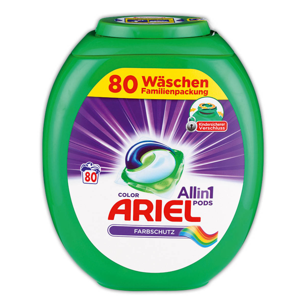 

Капсулы для стирки цветного белья Ariel Color Pods 3 в 1 80 шт