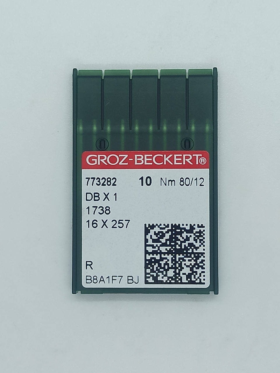 

Иглы Groz-Beckert DB*1,16*257,1738 №80 тонкая колба