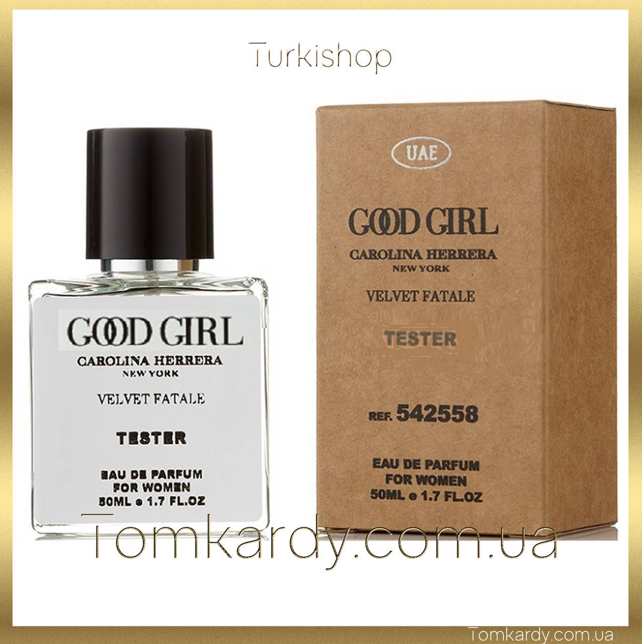 

Carolina Herrera Good Girl Velvet Fatale [Tester Концентрат] 50 ml. Каролина Эррера Гуд герл Вельвет Фаталь