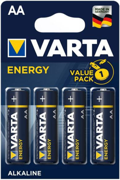 

Батарейка VARTA Energy AA Alkaline на блистере 1/4/80шт