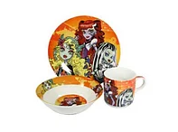 

С428 /Набір фарф. дитячий 3-пр Монстри Хай 6911100000