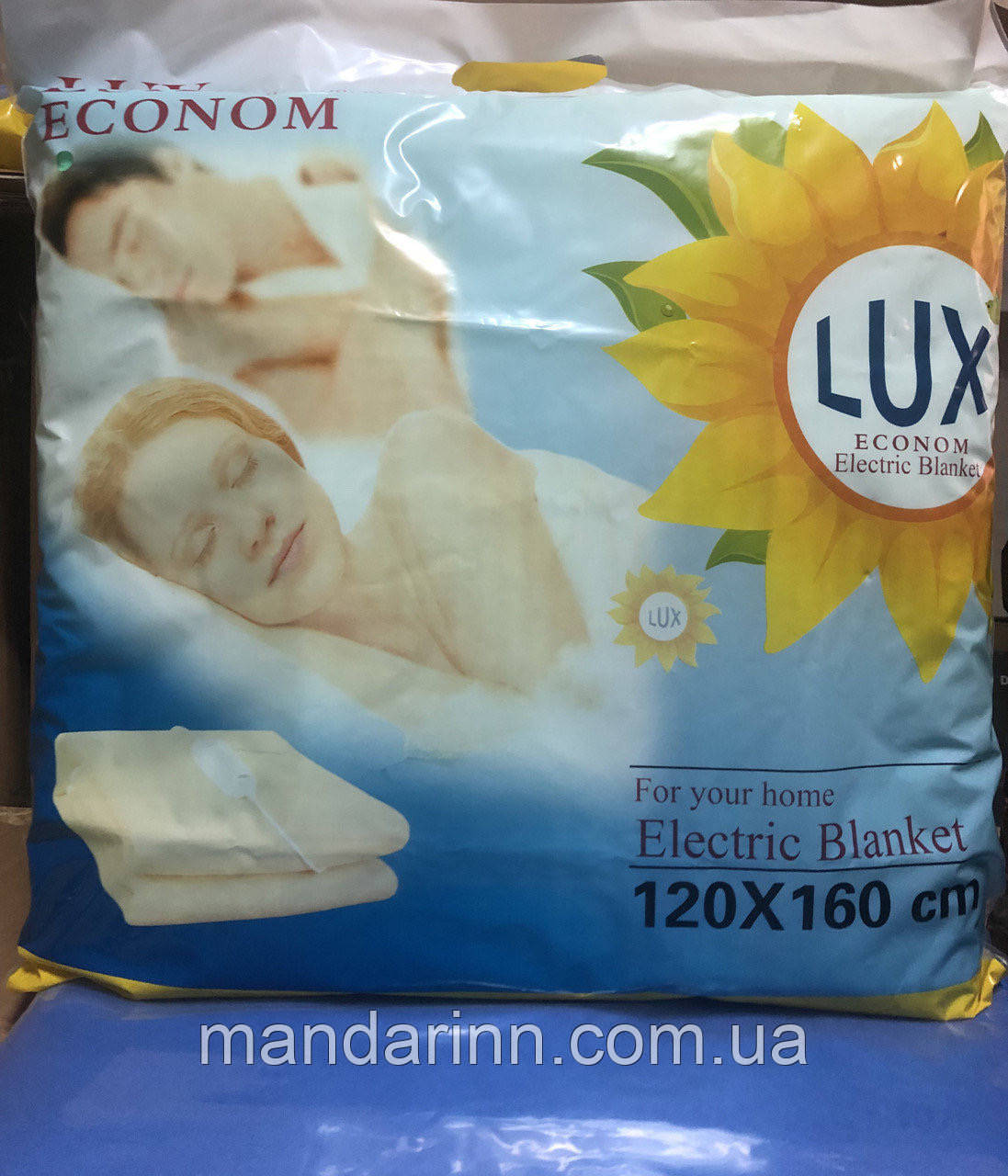 

Электропростынь байковая, производство Турция. Полуторная. LUX 120см-160см