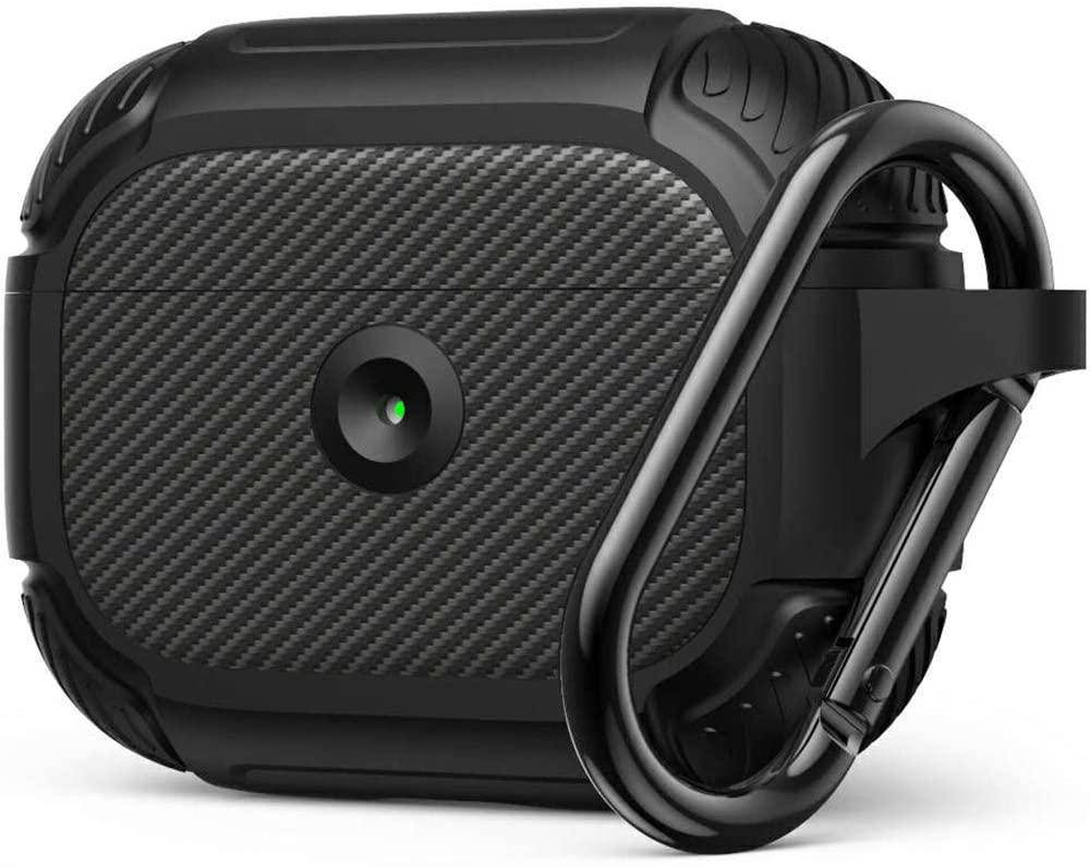 

Защитный противоударный чехол для AirPods Pro Rugged Armor, Черный