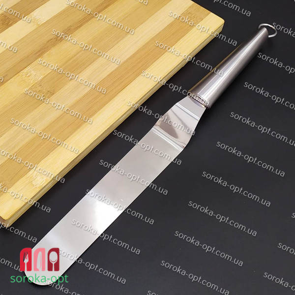 

ШПАТЕЛЬ МЕТАЛЛИЧЕСКИЙ ИЗОГНУТЫЙ №2 ( СРЕДНИЙ) 18 СМ