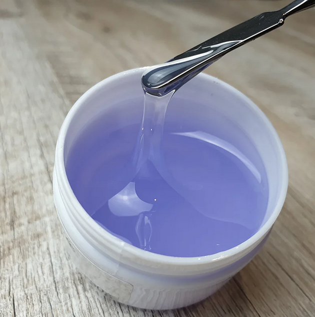 

Гель для наращивания ногтей Sweet Nails Crystal Blue прозрачно голубой 100 г