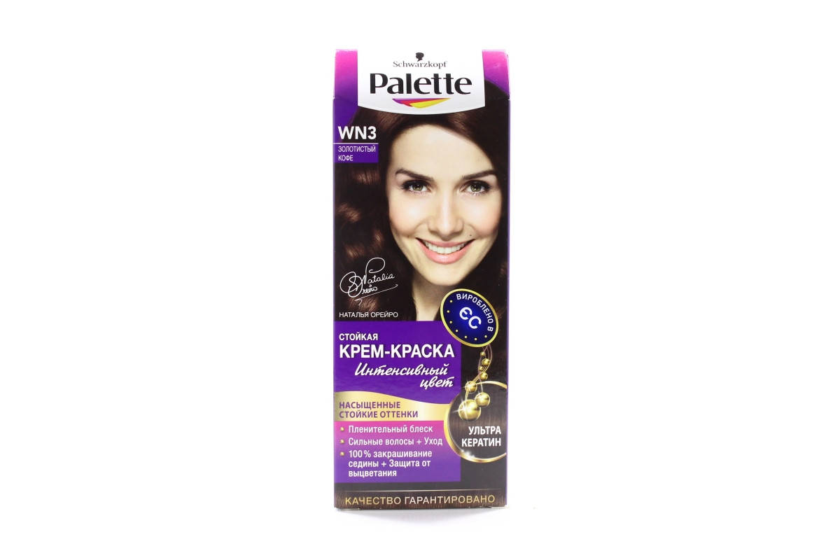 

Фарба для волосся Palette Золотиста кава WN3