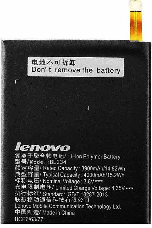 

Аккумулятор Lenovo P70 / BL234 (4000 mAh)