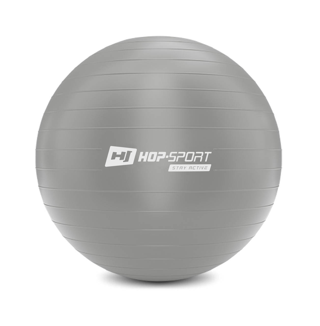 

Фітбол Hop-Sport 65 см сріблястий + насос 2020
