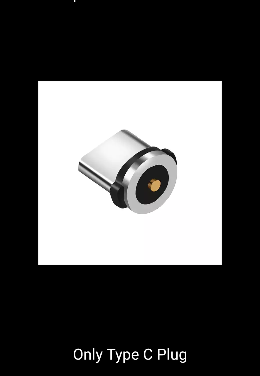 

Наконечник для магнитная зарядка Type-C (тайп си) (круглая)