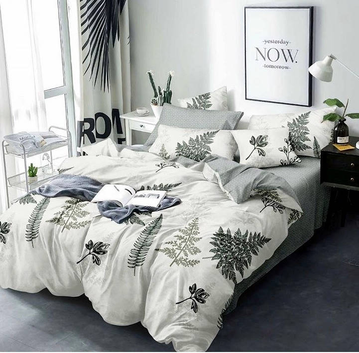 

Двуспальный комплект постельного белья " Адиантум" .