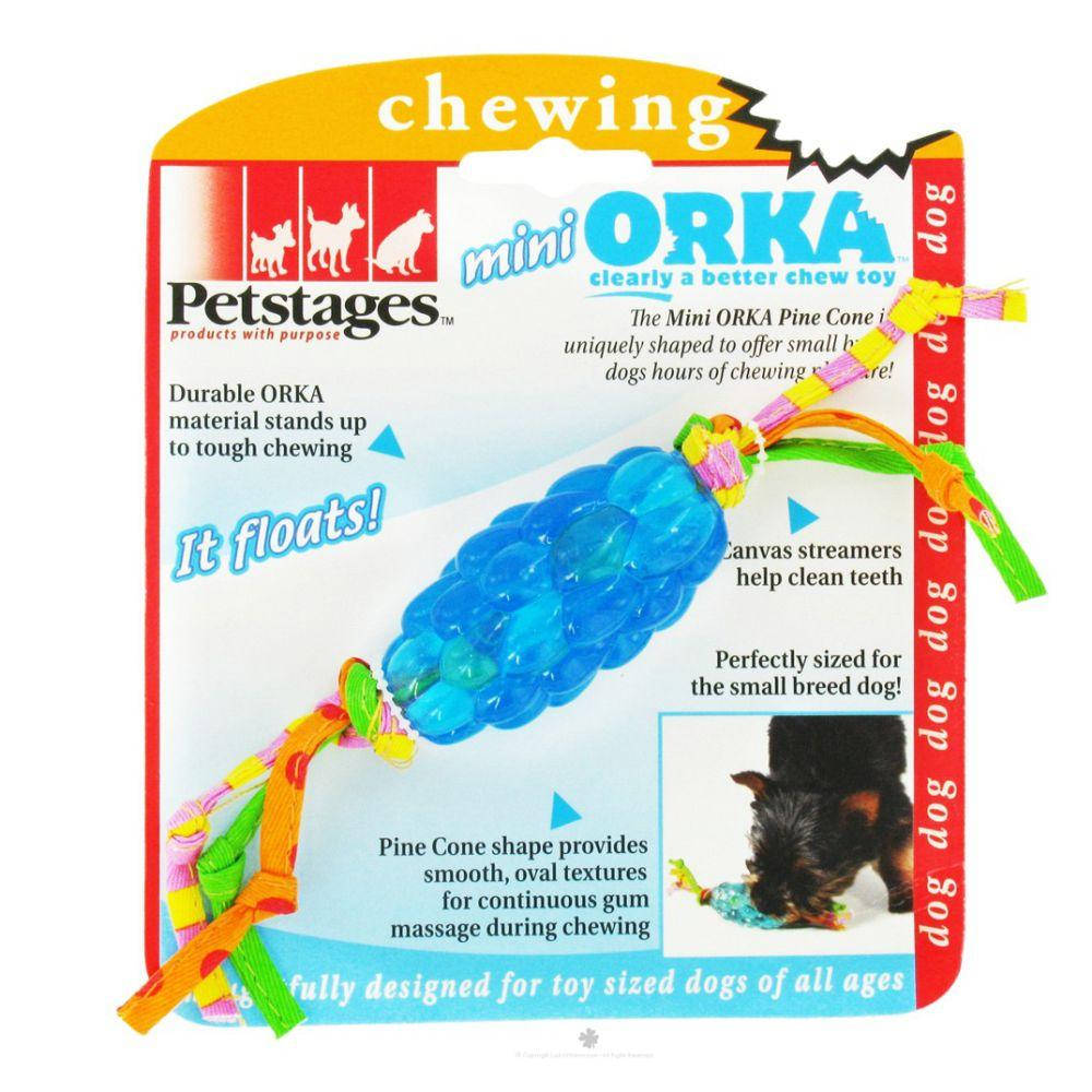 

Игрушка для собак малых и карликовых пород Petstages Mini Orka Pine Cone Chew (11см)
