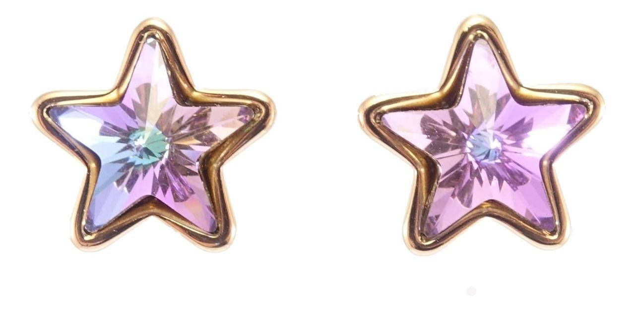 

Серьги Xuping Позолота 18K с кр-ми Swarovski гвоздики (пусеты) "Звездочки с кристаллами Paradise Shine"