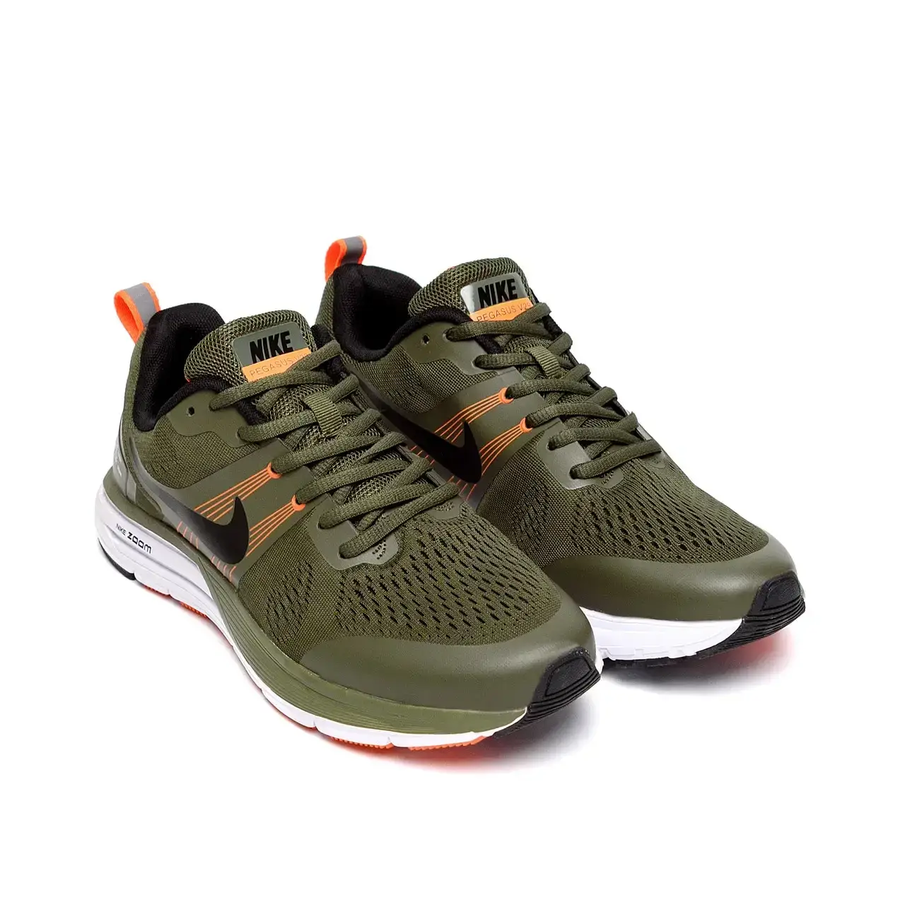 

Мужские зеленые кроссовки для лета Nike ZOOM Green (украинское производство), Зелёный